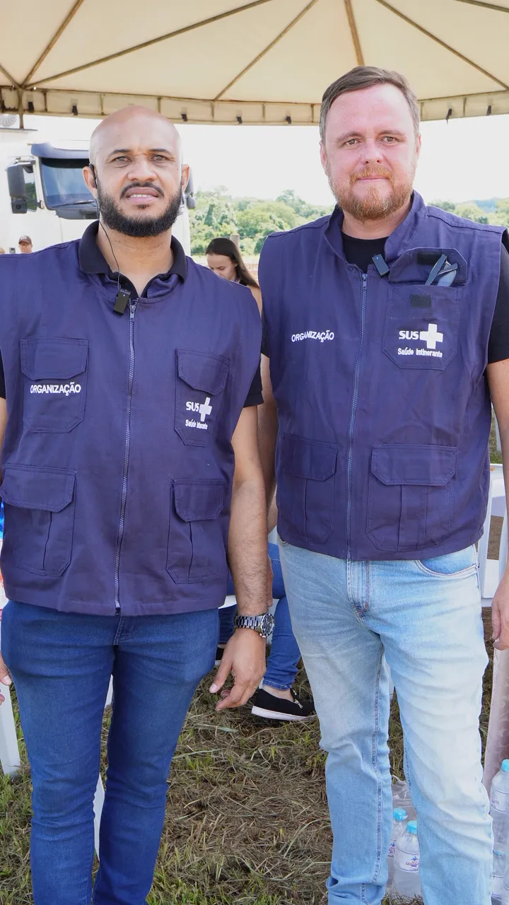 Equipe do Indicador Social em ação de campo